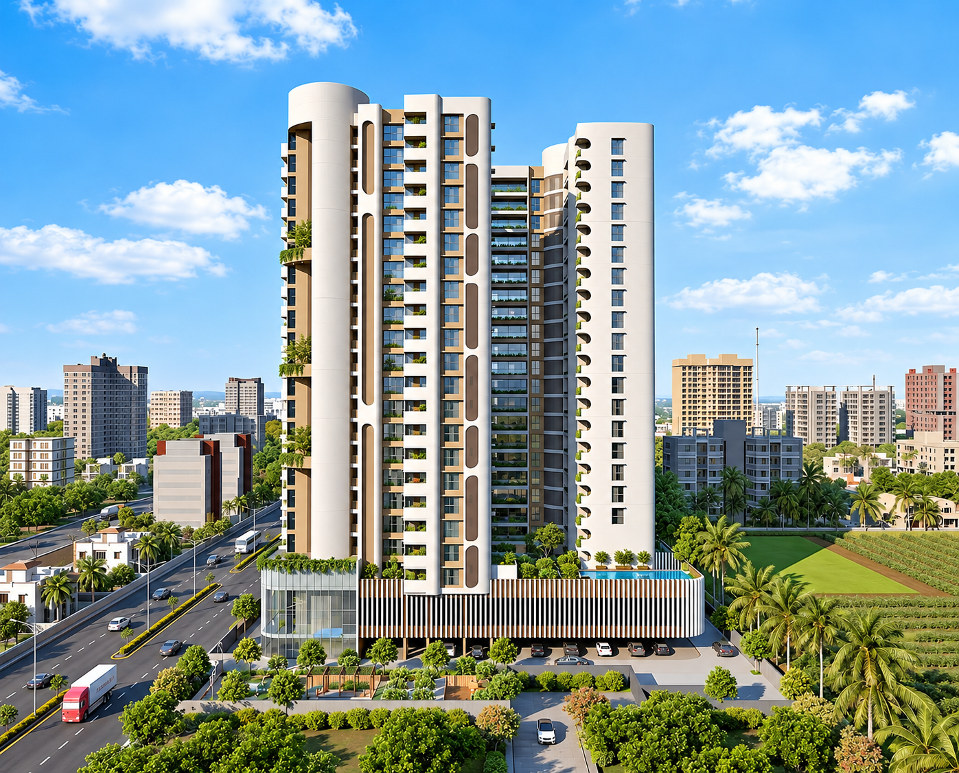 Antonia The Sky Villa Luxury Residential Project Govind Nagar Nashik
