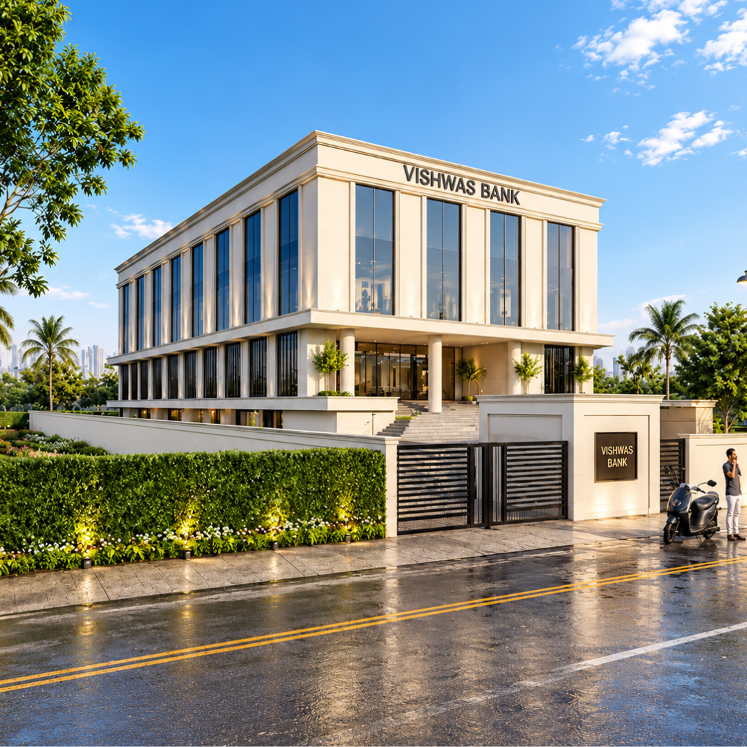 Vishwas Bank Corporate Office Building in Nashik Maharashtra